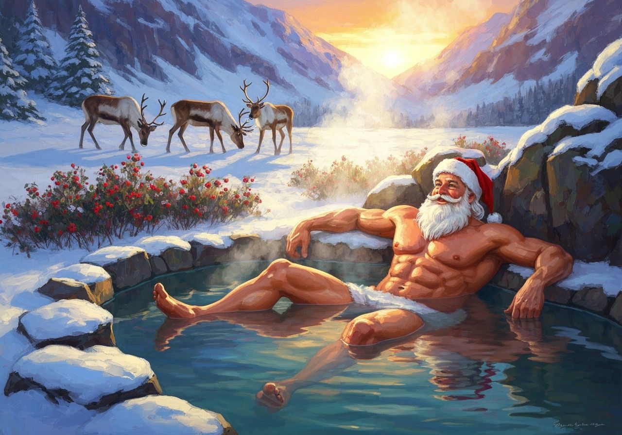 Santa Spa  by @Maxximas Corey