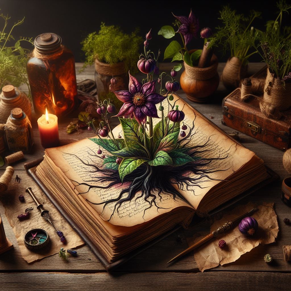 Deadly Nightshade  by @Cass the Fairly Fairy Obsessed