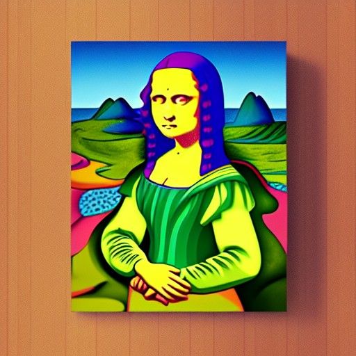sponge bob mona lisa