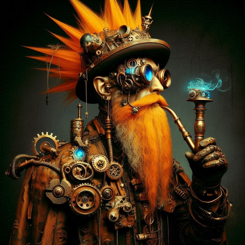 RustPunk Wizard : 2 : Septimus Pyke