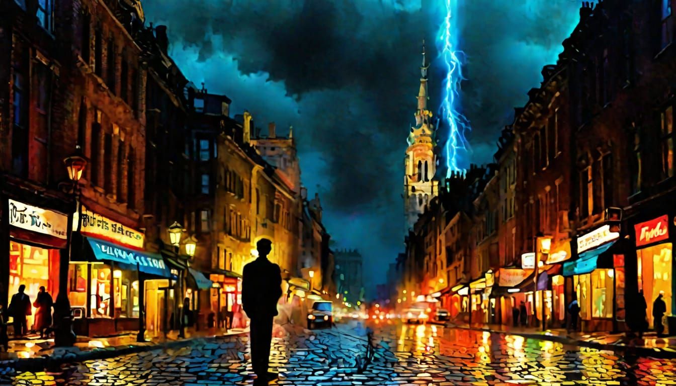 Rainy night