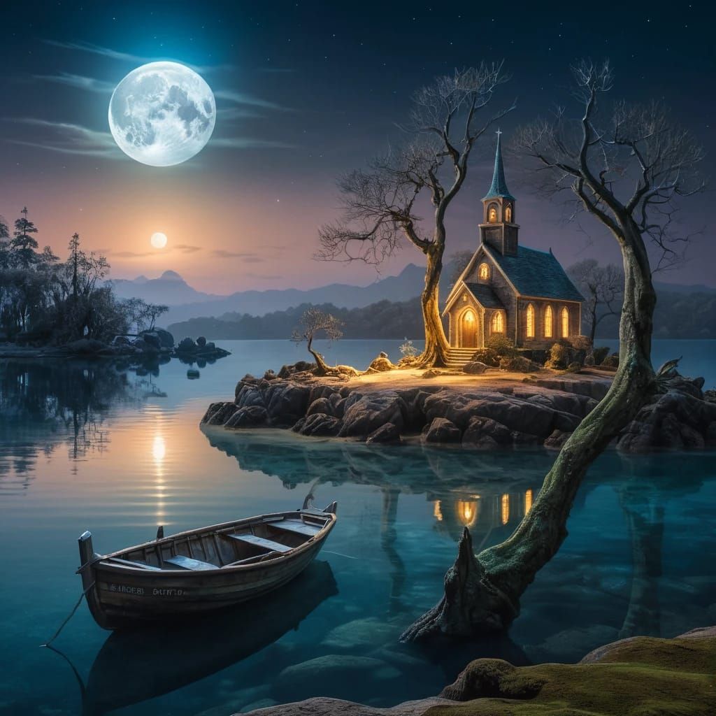 The Small Church on The Lake I