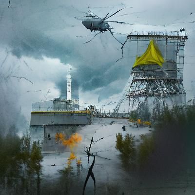 Chernobyl incident concept art