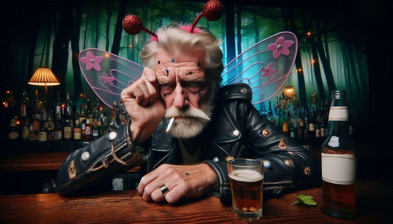 The upset Fairy-man (Fae Folk)