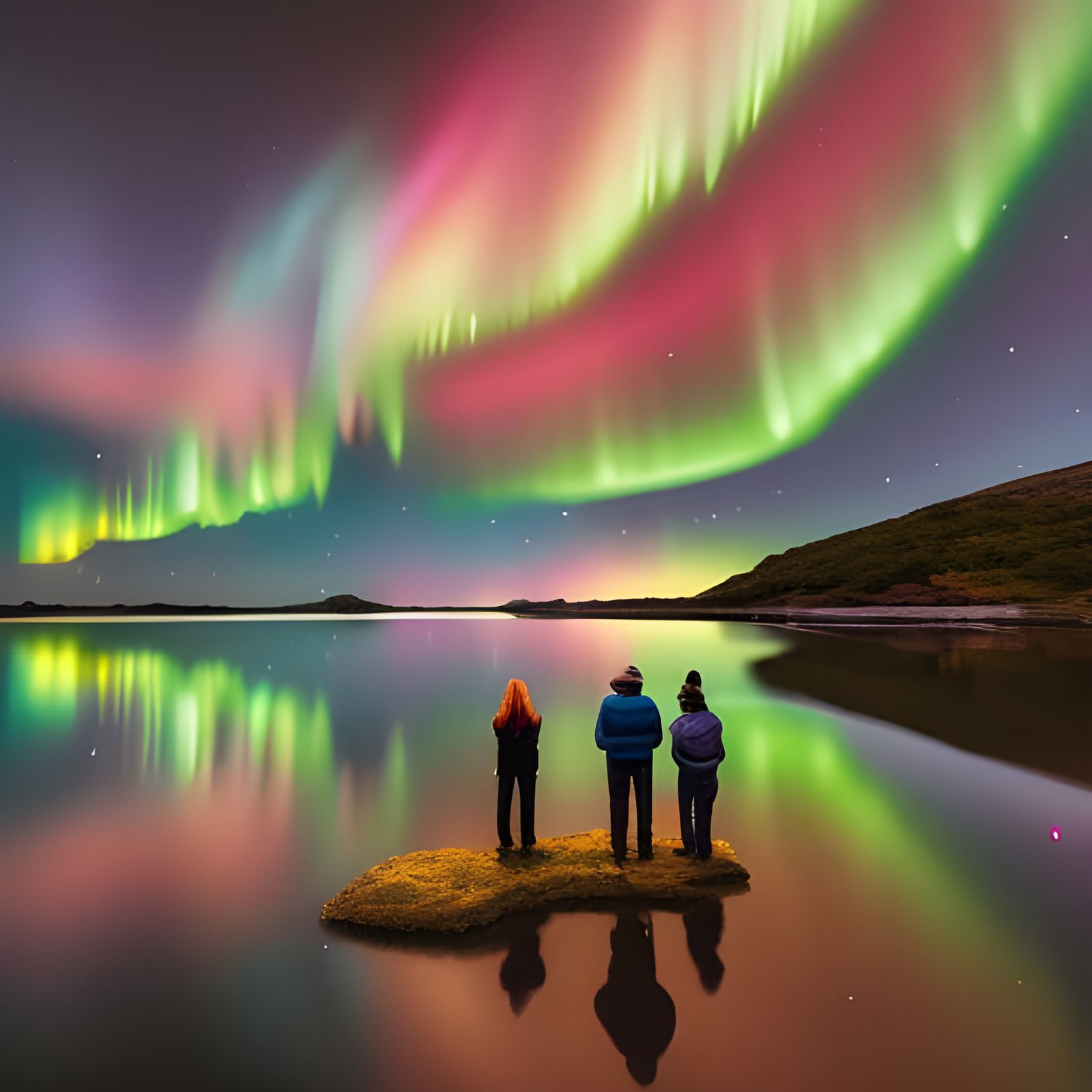 Watching Tomorrow, from shrinking island of Today  by @Zartist