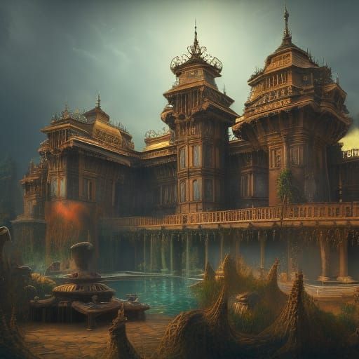 Scary Luxurious Palace