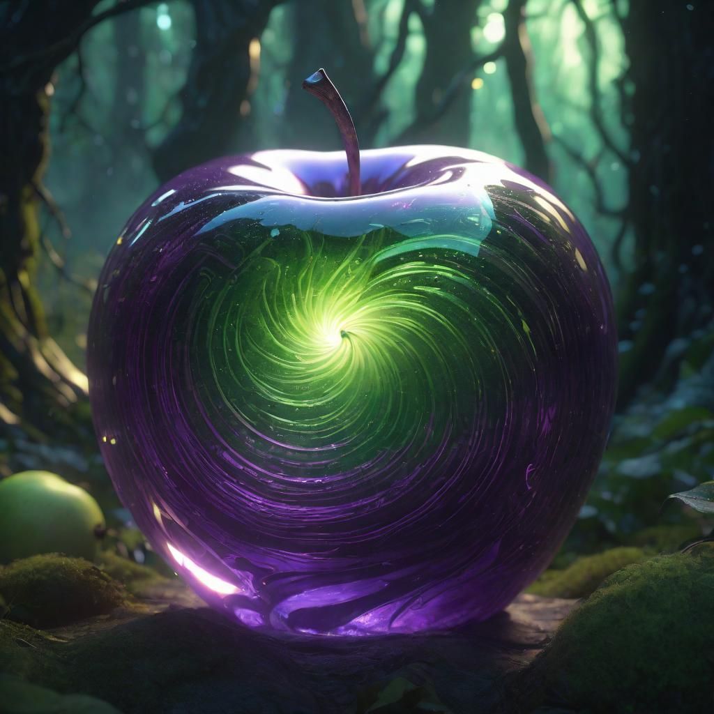 Enchanted apple AI Generated Artwork NightCafe Creator
