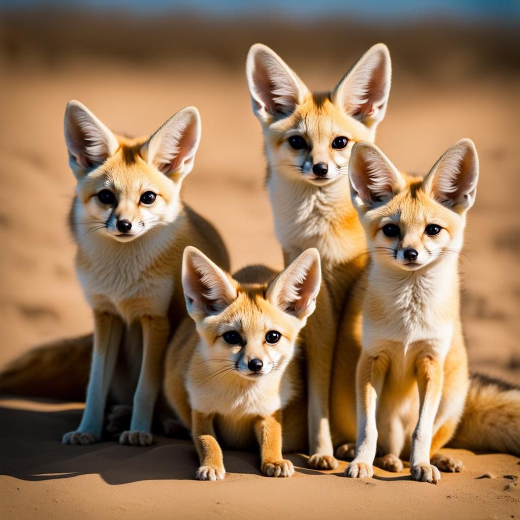 fennec fox portrait