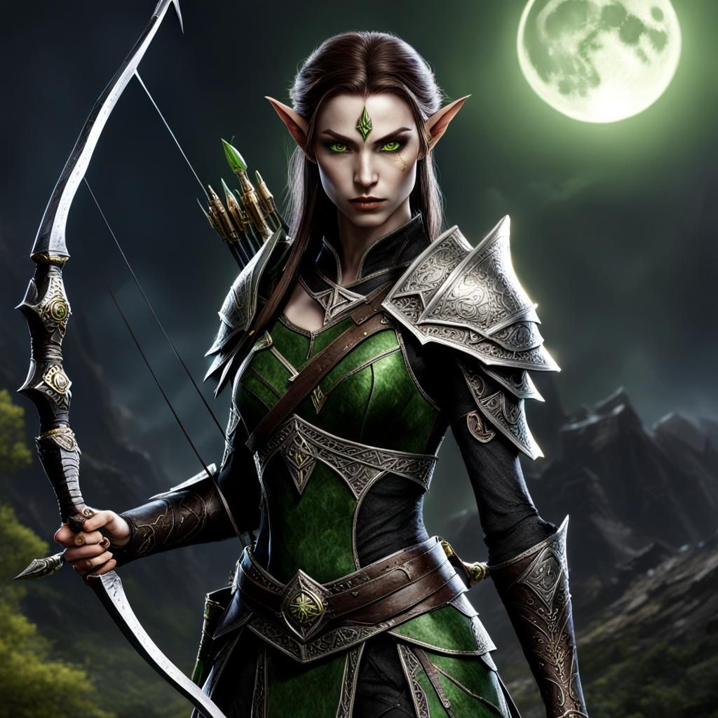 Elbereth Craven, Warrior of the Wood Elves
