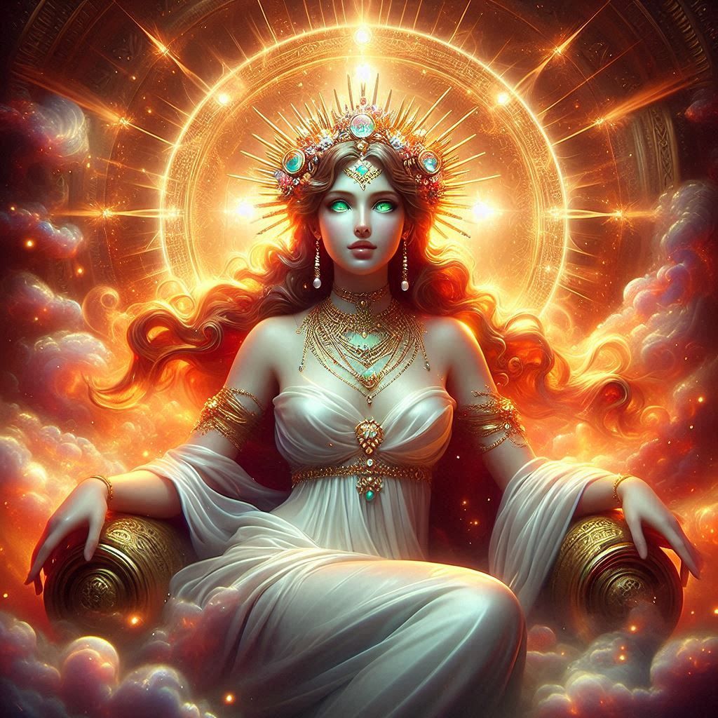 Venus, the Roman goddess of love and beauty