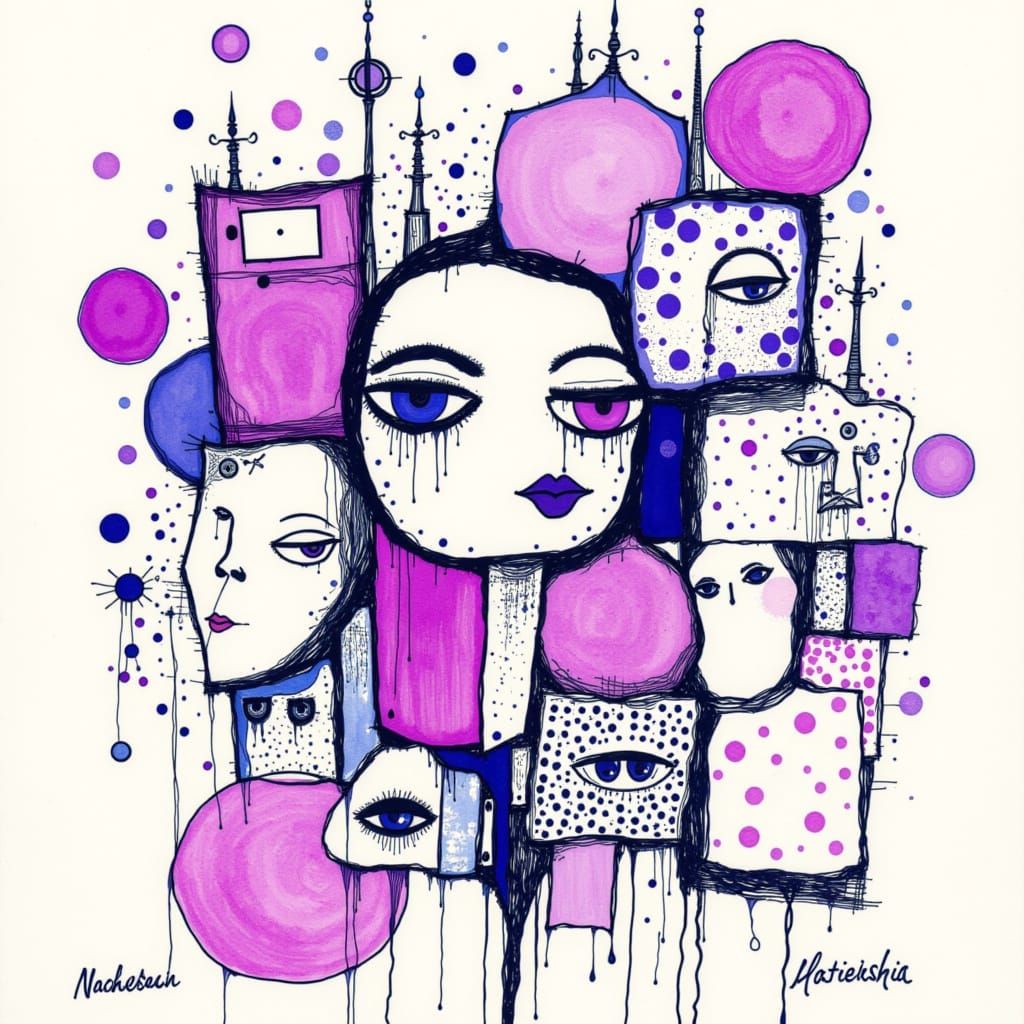 <lora:BLUEBERRY INK:1.0> Geisha