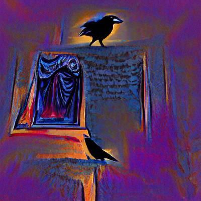 Once upon a midnight dreary, while I pondered, weak and wear...