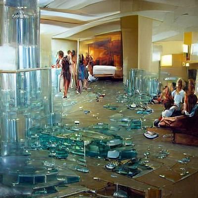 People who stay in glass hotels shouldn't throw parties.