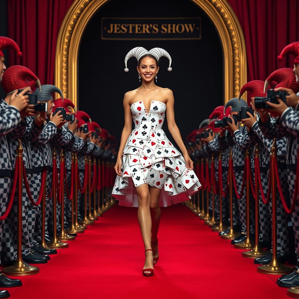 The Jester's Fashion Show  by @Flo Hendry