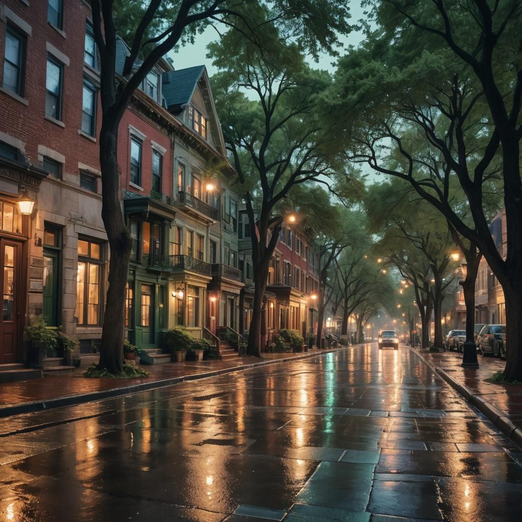 A heartwarming color photograph captures an intricately deta...