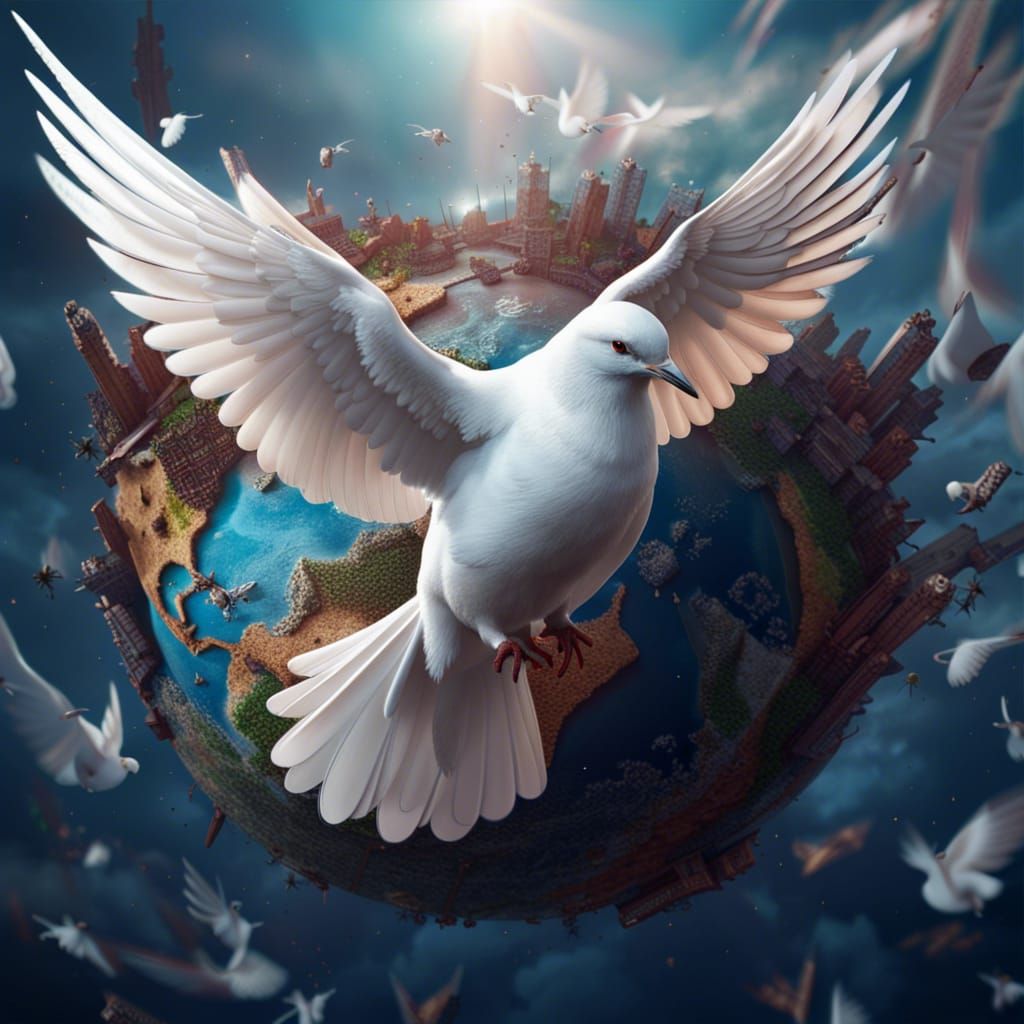 Surrounded by Peace  by @AuthorJohnW