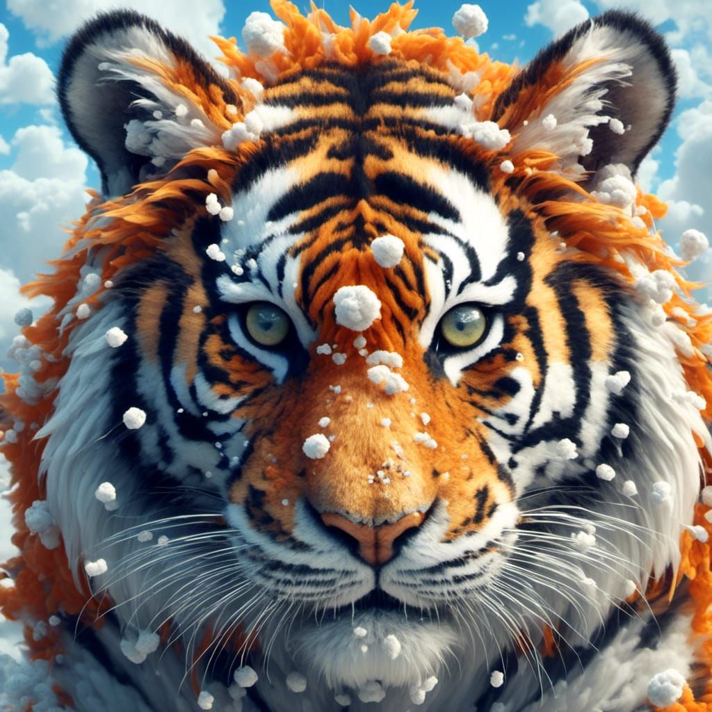 Tiger <lora:Cloud Animals:1.0>