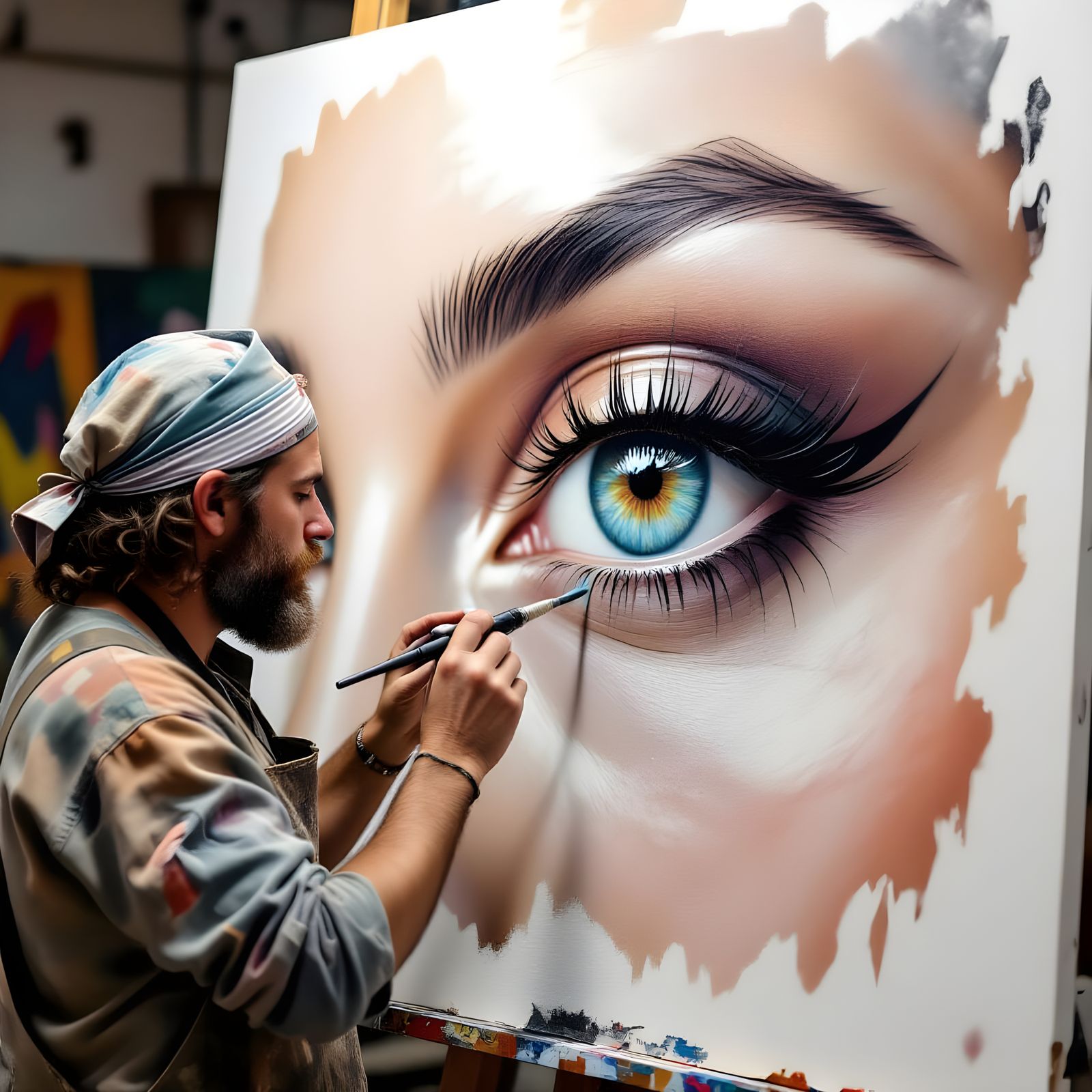 Her eyes.  by @Gilson 