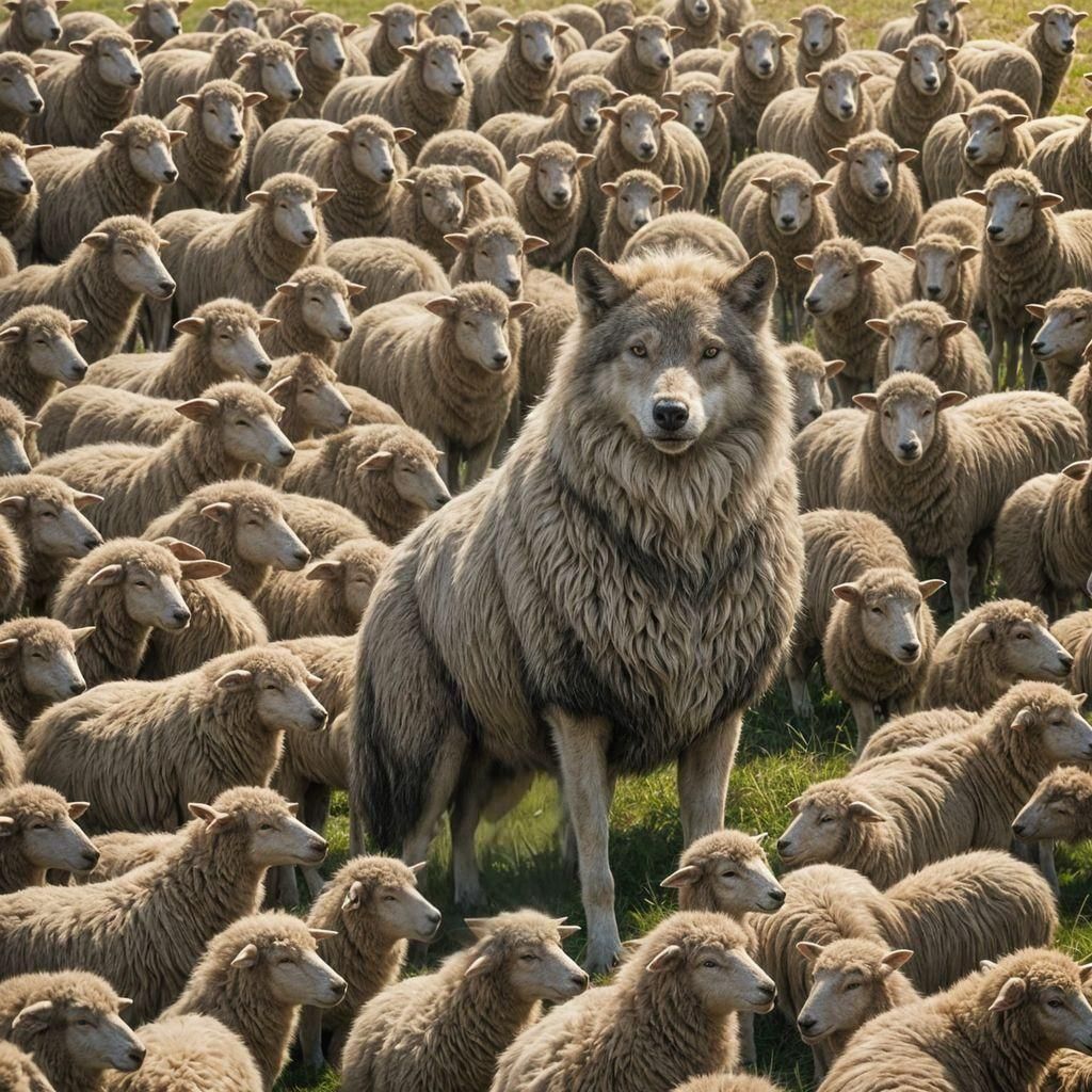 Wolf In Sheep's Clothing 