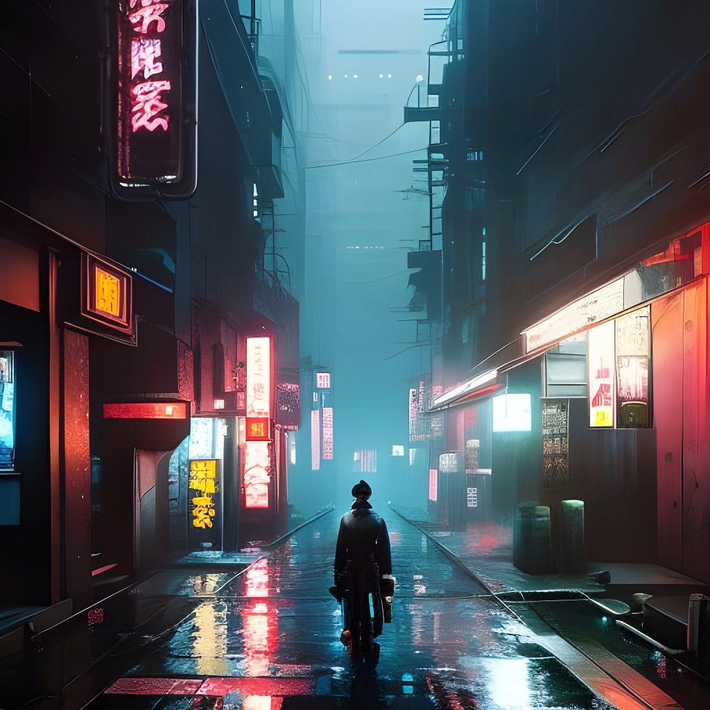 Tokyo (cyberpunk) Noir