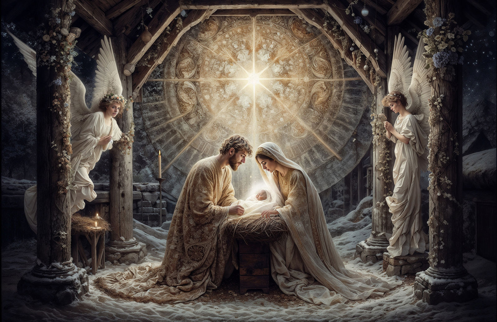 Fantasy scene unfolds