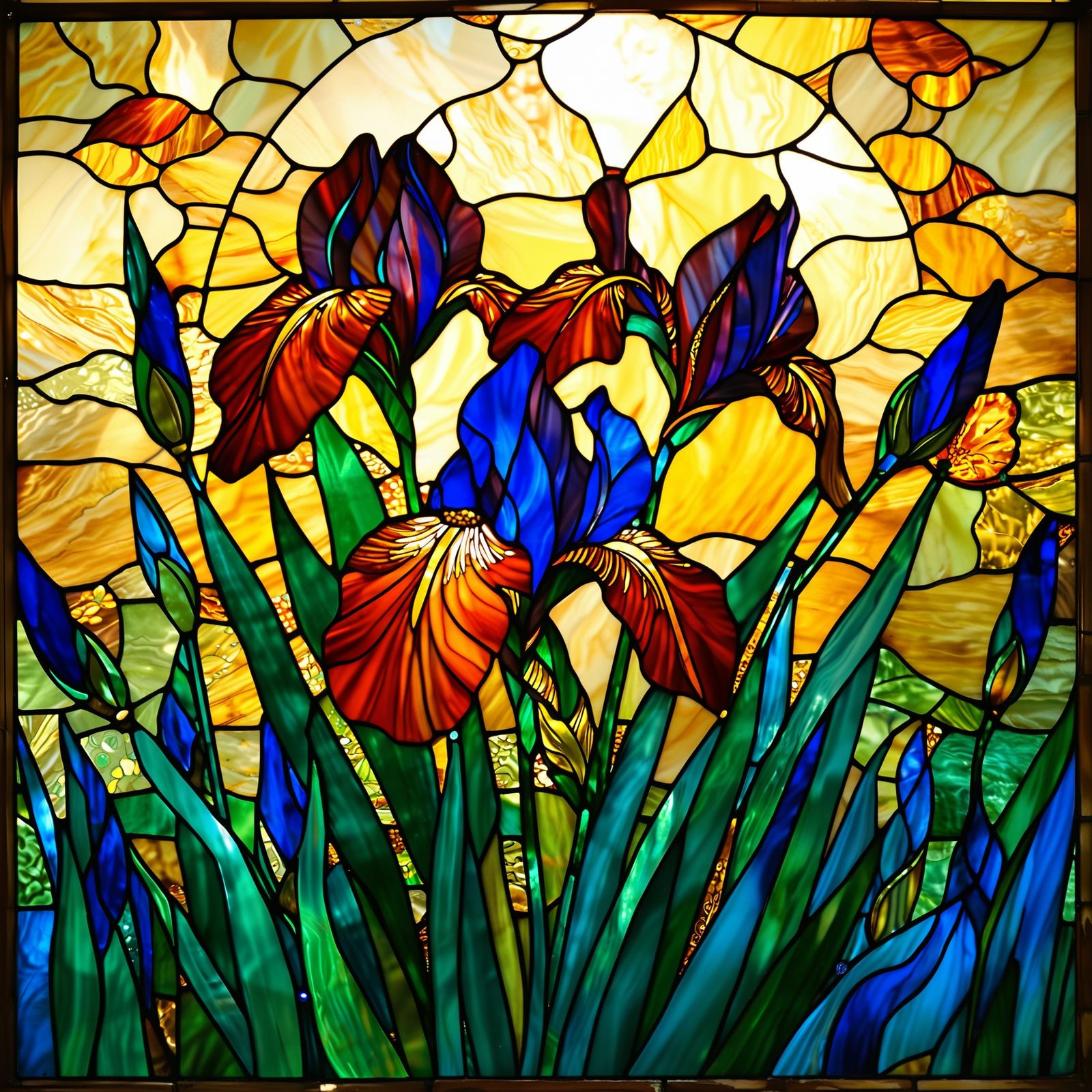 Stained Glass Tribute to Mom