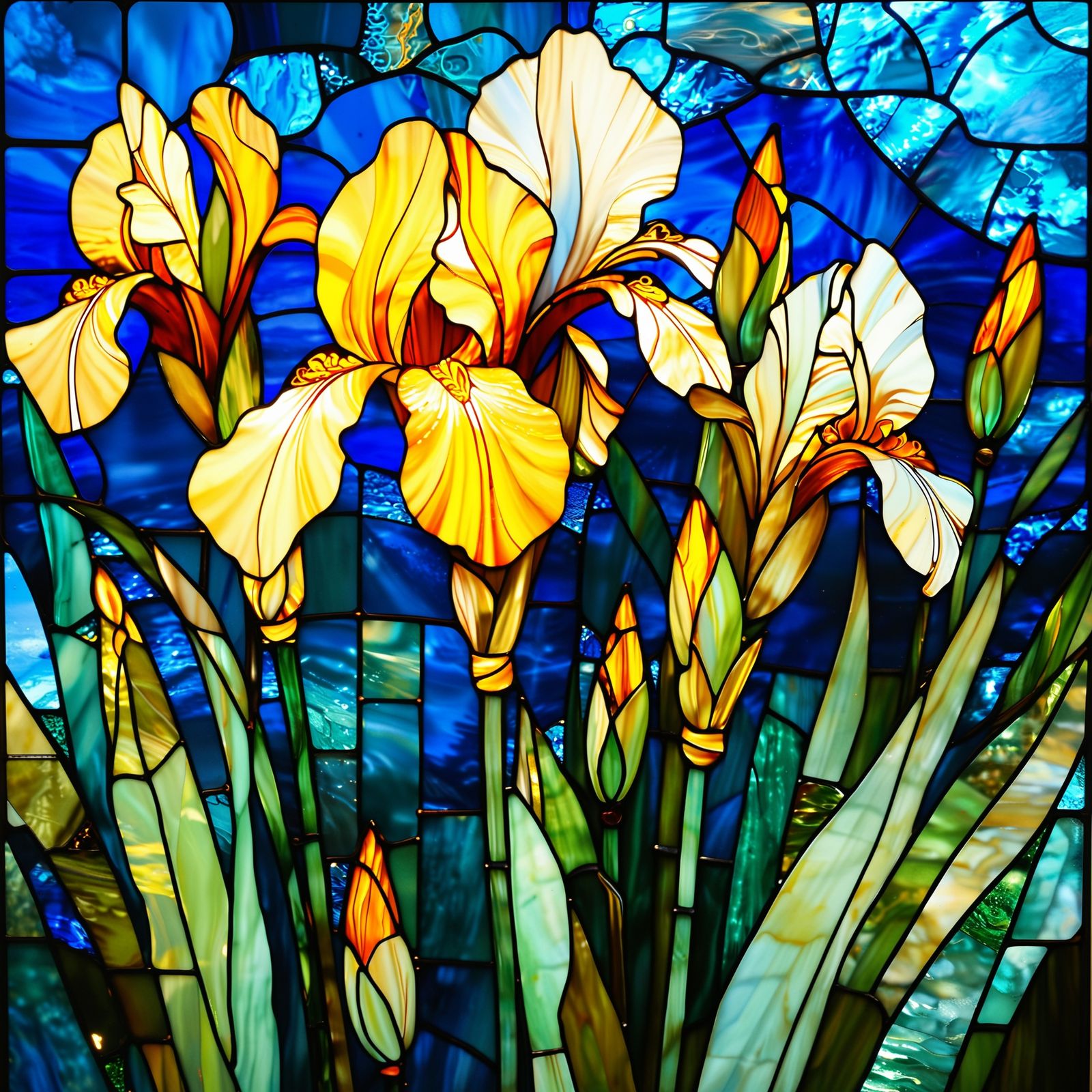 Stained Glass Tribute to Mom