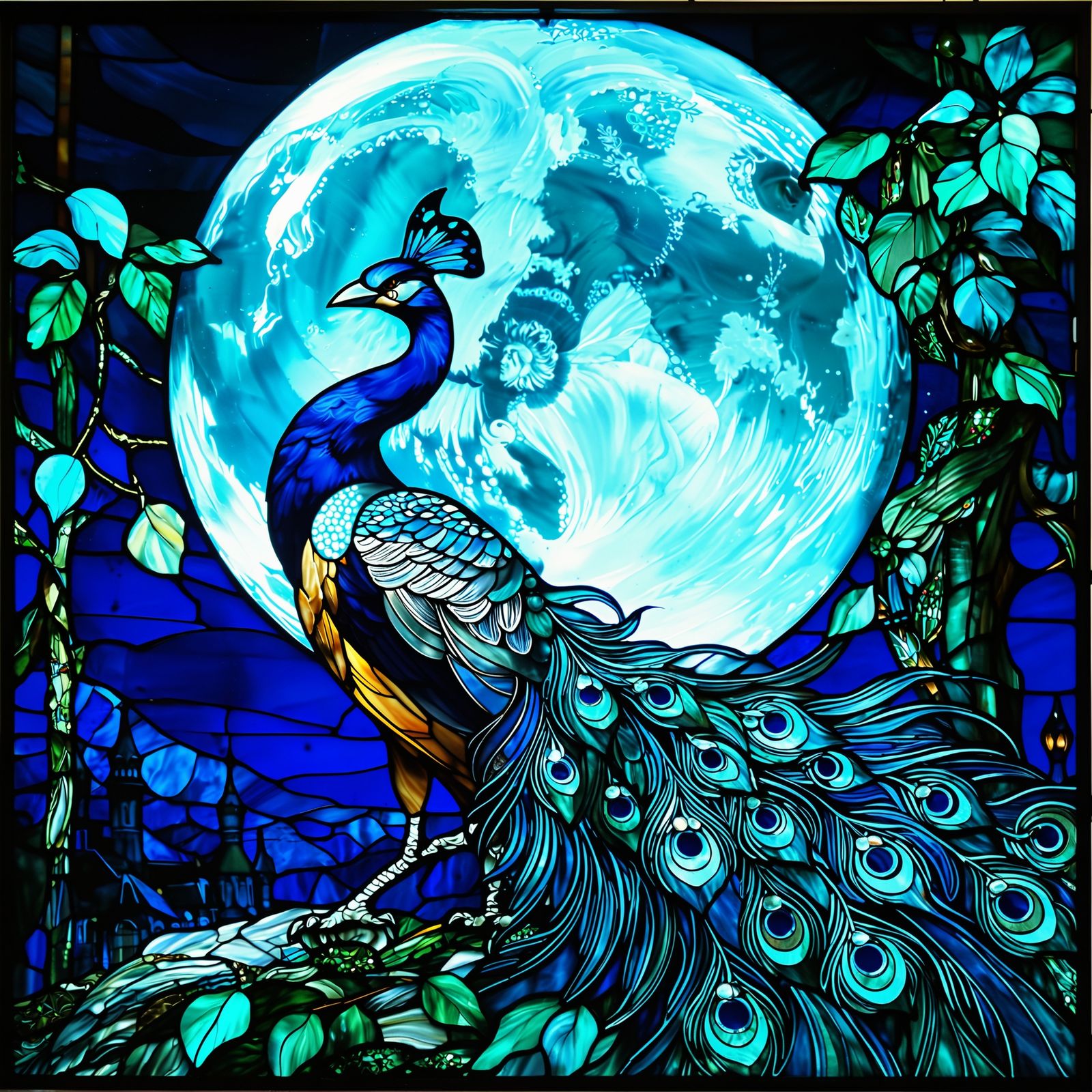 Stained Glass Tribute to Mom