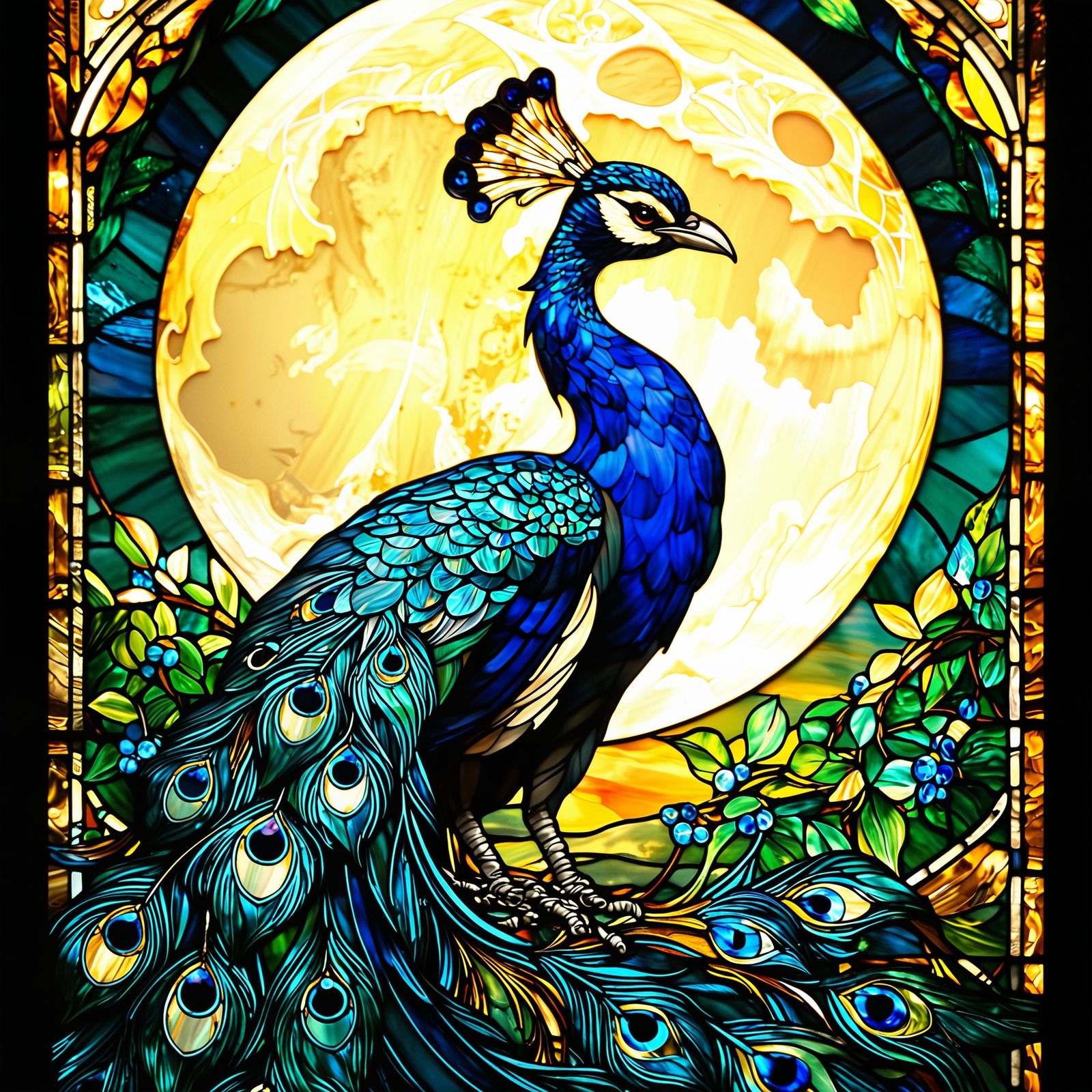 Stained Glass Tribute to Mom