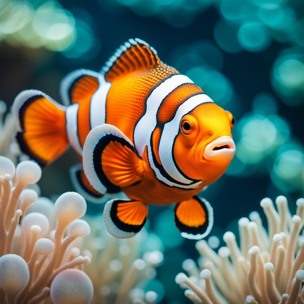 Clownfish - AI Generated Artwork - NightCafe Creator