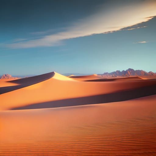 Desert sunrise