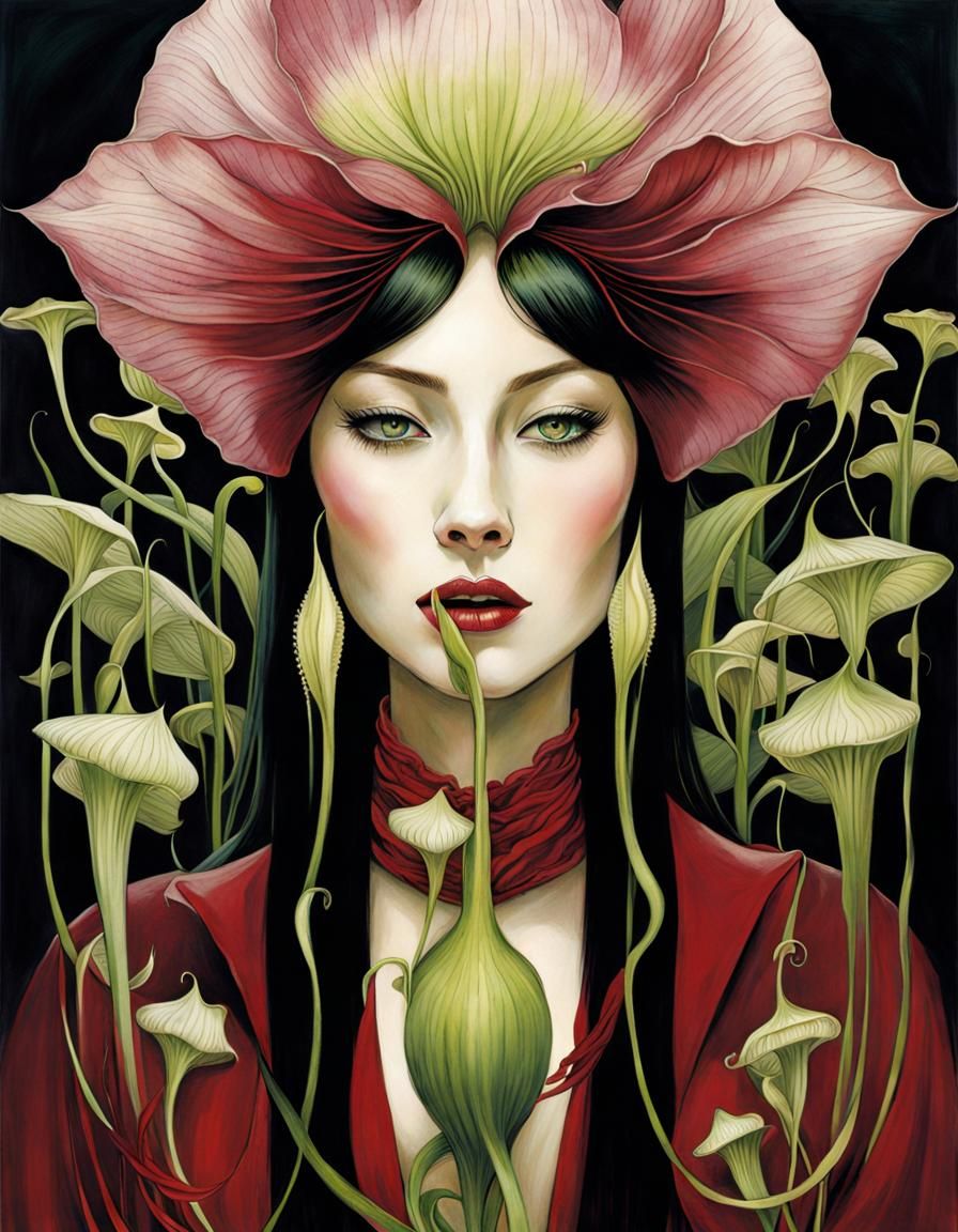 Lady Plant  by @iliba