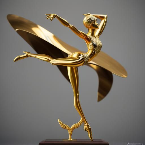 s sculpture of ballerine