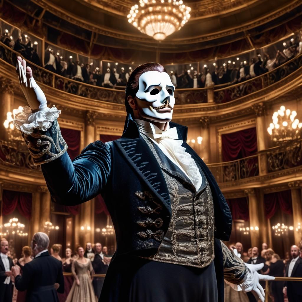 Phantom of the Opera  by @Asmcnightwolf 