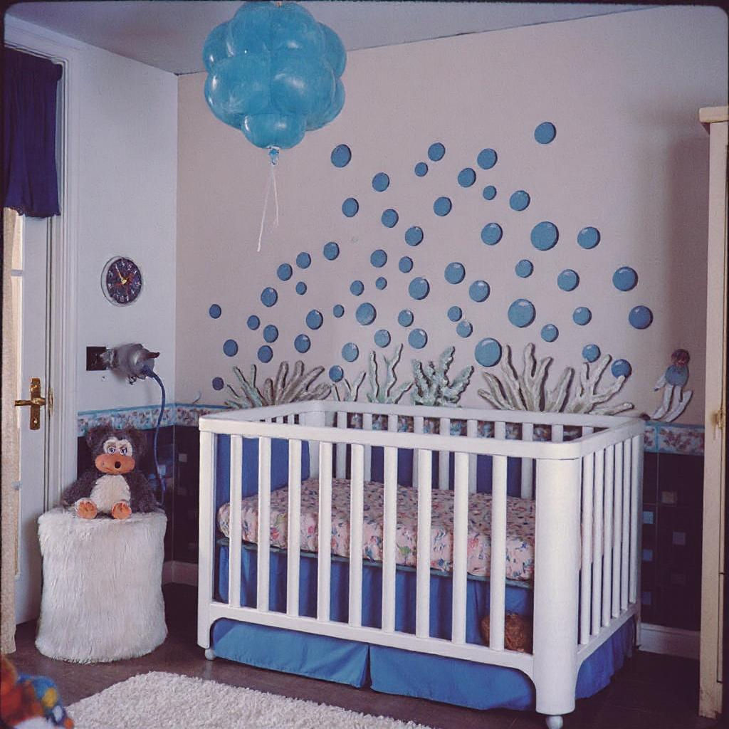 Bubbles Painted Nursery