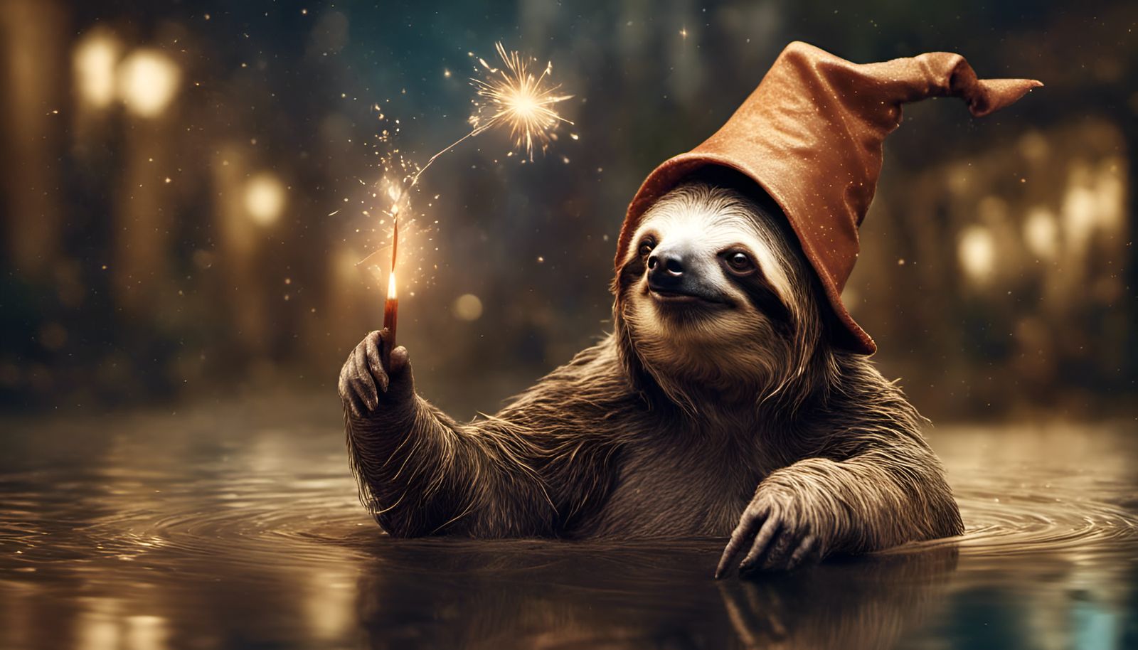 Hairy Potter Sloth (Continued)