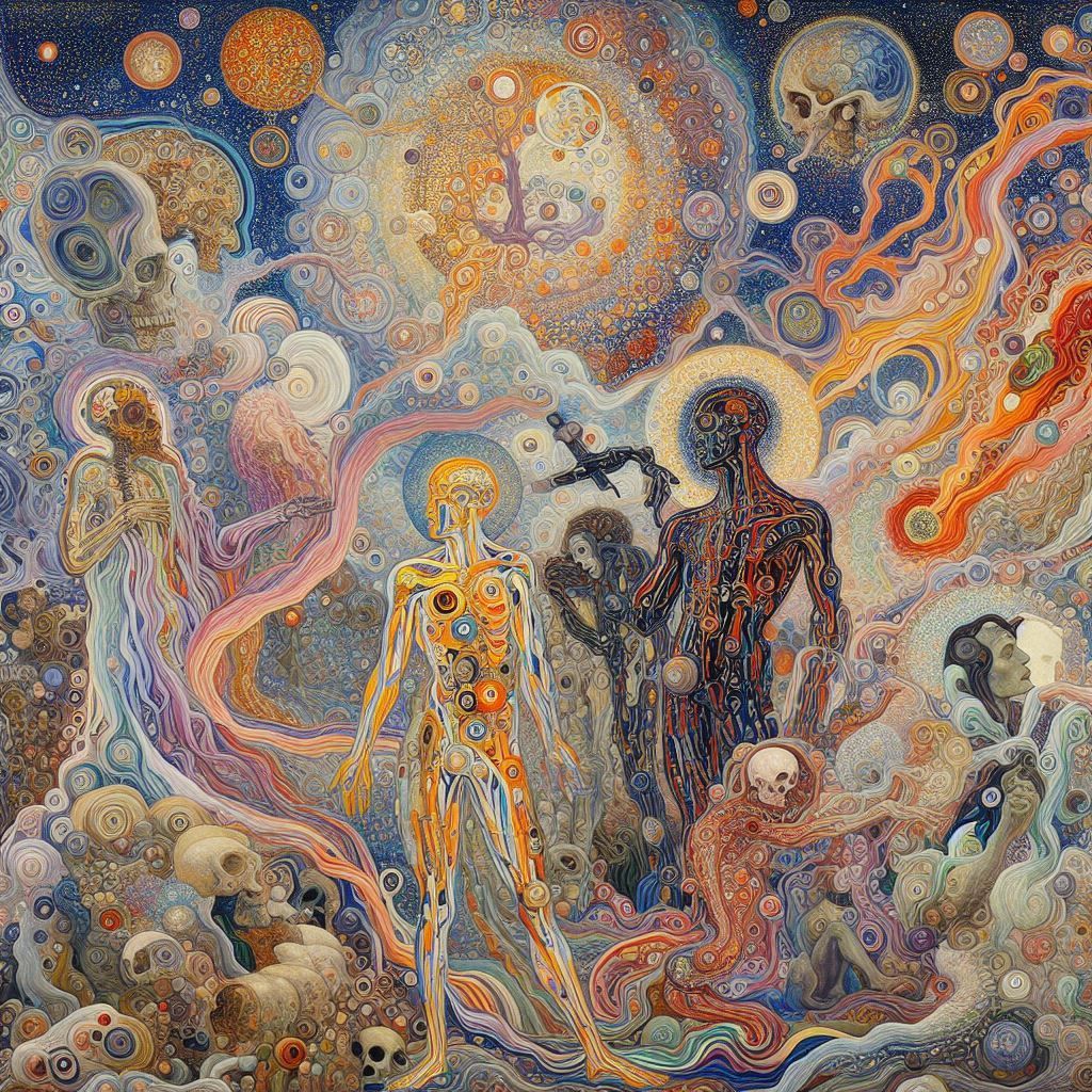 SOULS EXPELLED AND MAN TURNED INTO AN AUTOMAT multi-layered ...