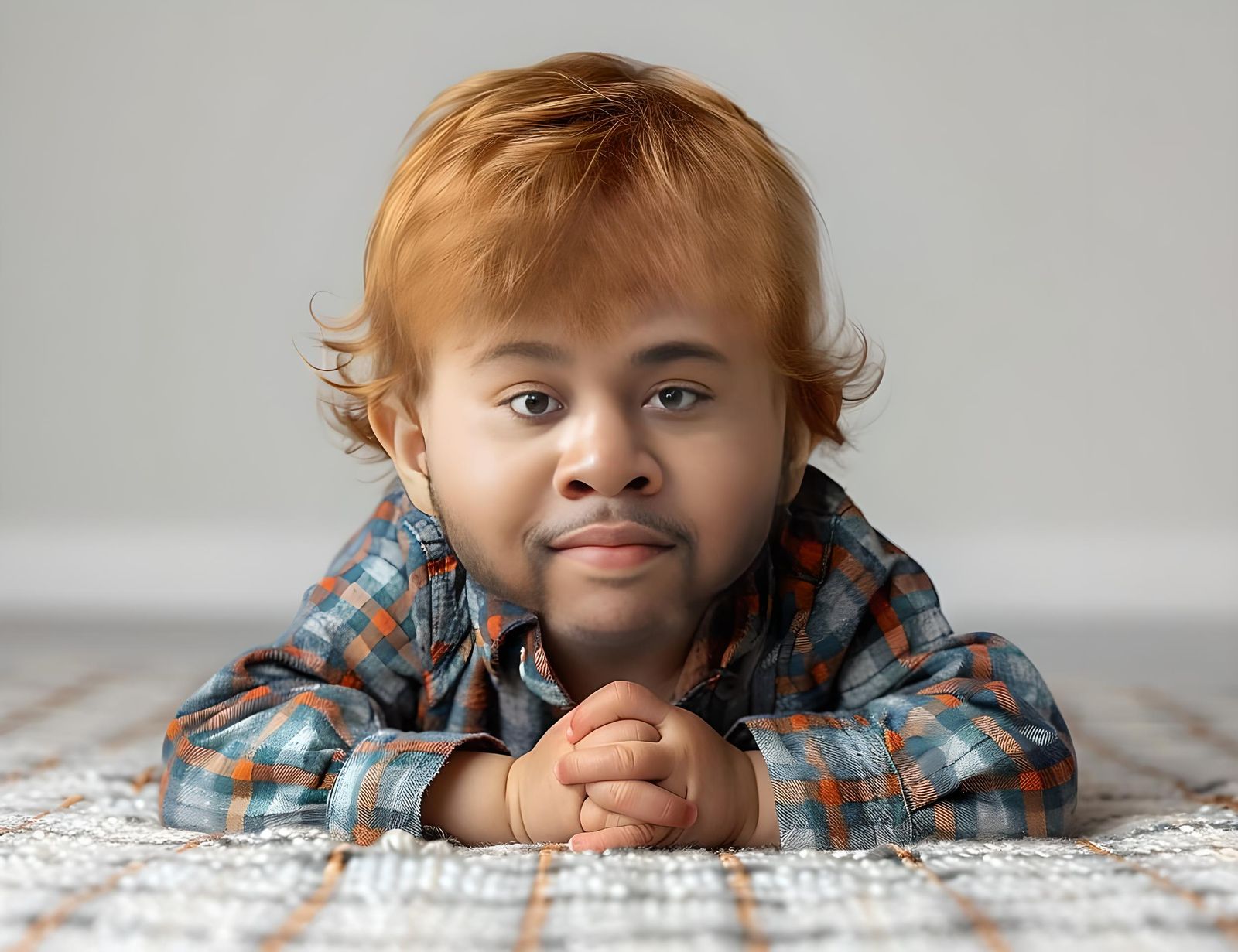 The emo ginger black kid