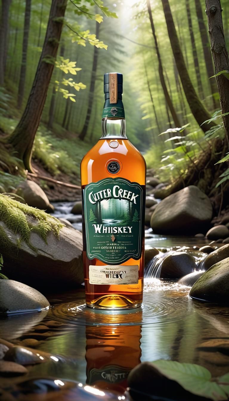Cutter Creek Whiskey AI Generated Artwork NightCafe Creator