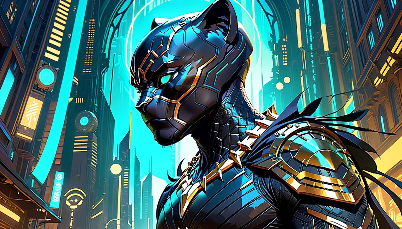 Black Panther - AI Generated Artwork - NightCafe Creator