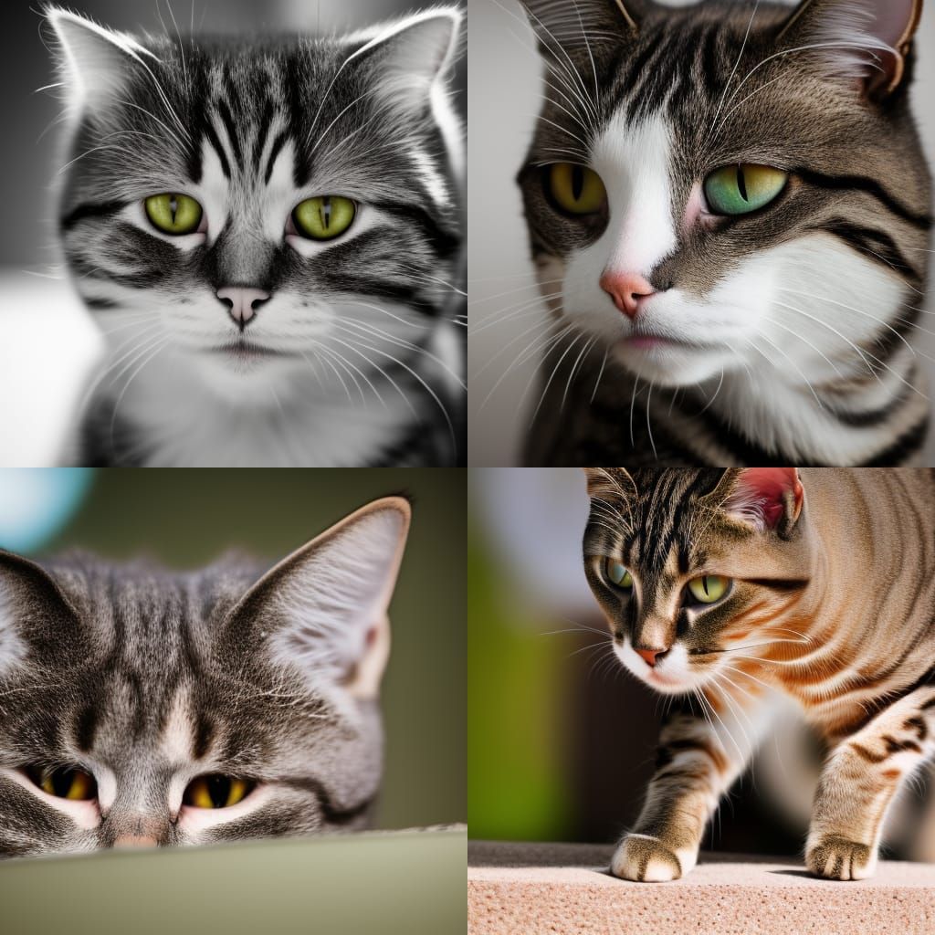 Cats - AI Generated Artwork - NightCafe Creator