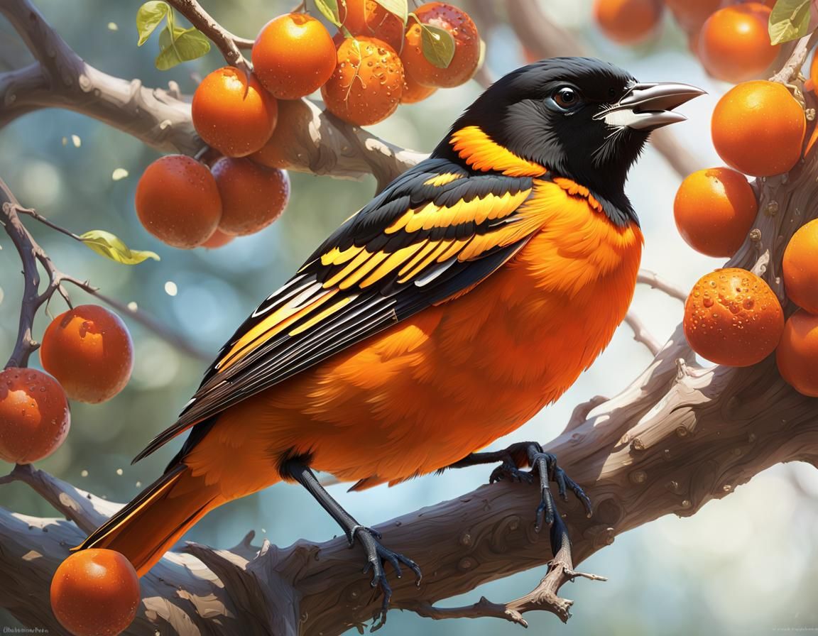 A Baltimore Oriole