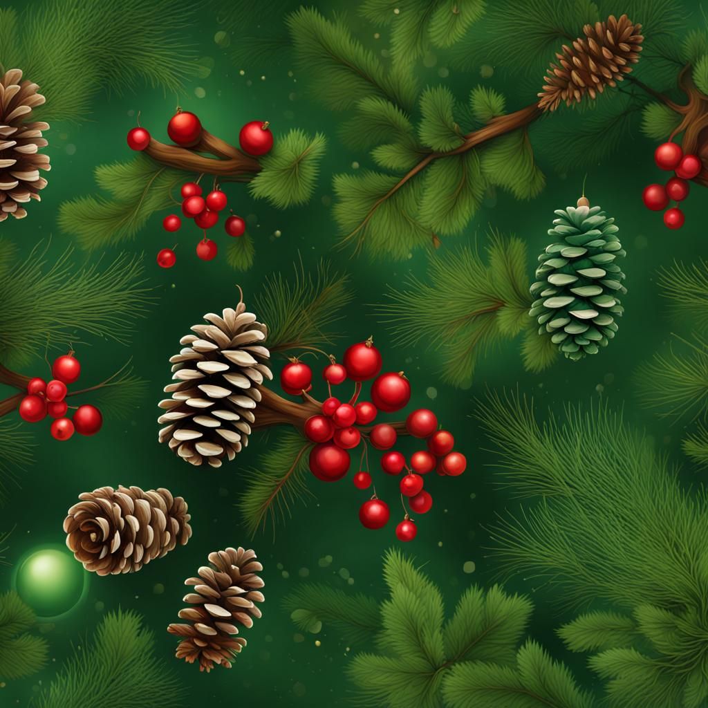 Create a Merry Christmas green background inspired by the be...