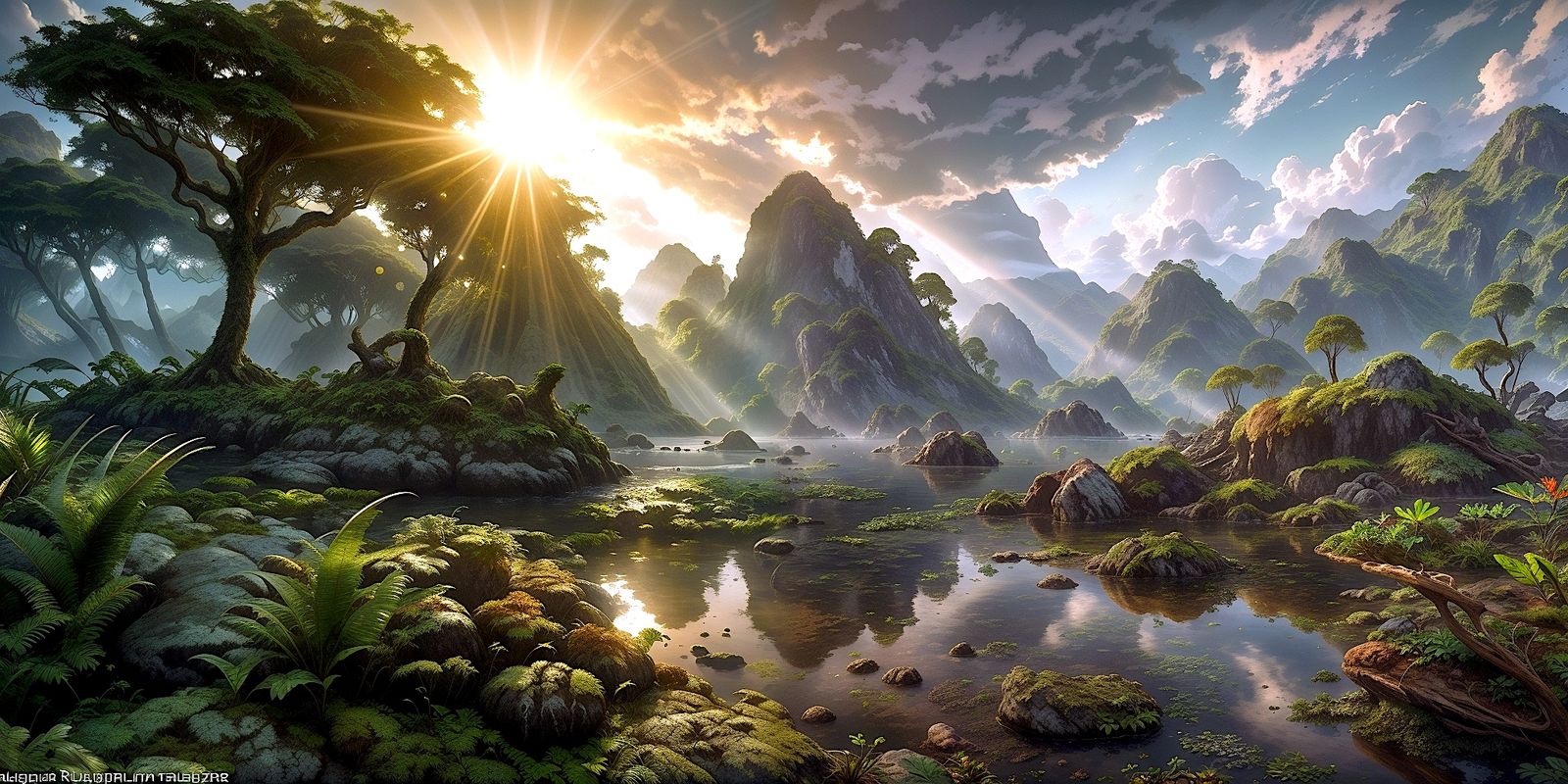 Rays on a primeval swamp - Oldies Goldies #12