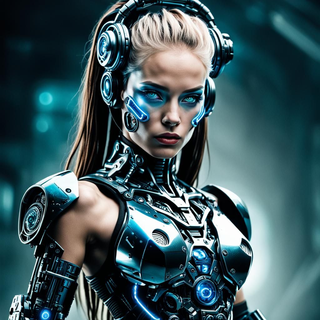 Cyberborg Fotomodel