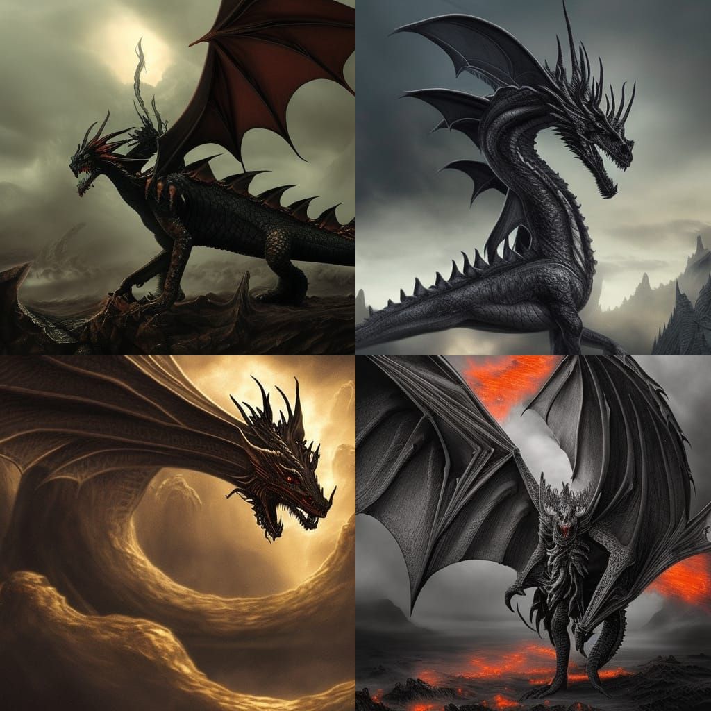 Nightmare Dragon, Black fire
