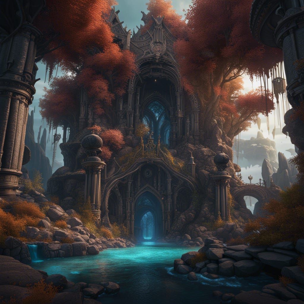detailed matte painting, deep color, fantastical, intricate ...