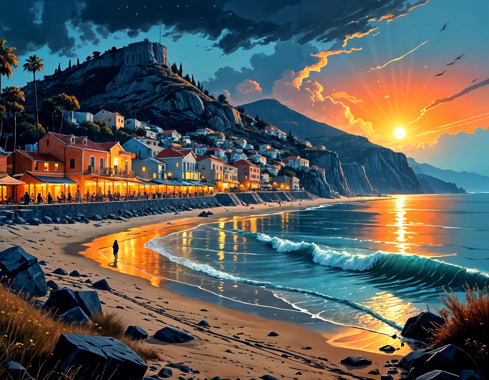 Mediterranean coast  by @Good_Vibes_Only