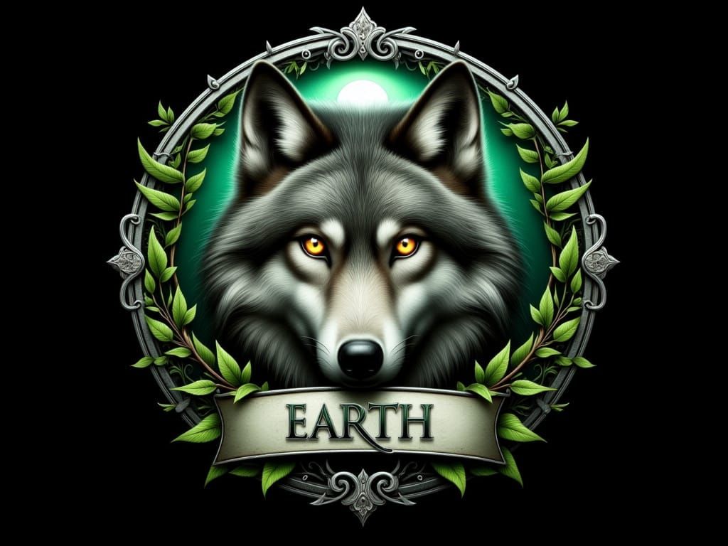 <lora:FiosMysticalArcadia:1.0> Elemental "Earth" logo 
