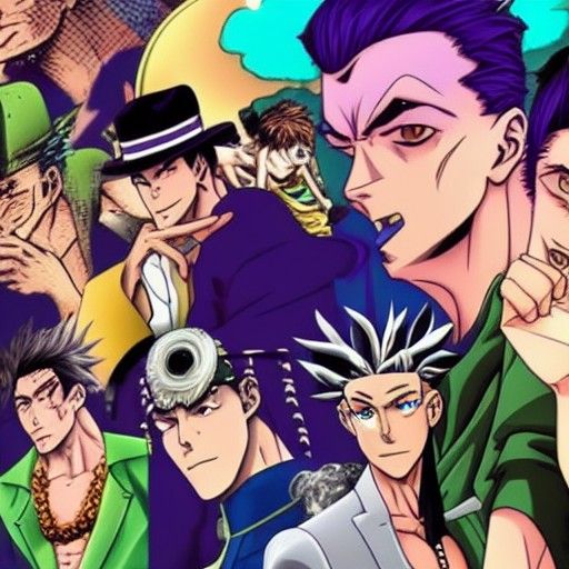 JoJos Bizarre Adventure but it’s a stoner movie